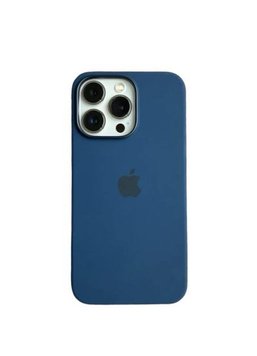 Чохол-накладка Original Silicone Case with MagSafe для Apple iPhone 13 Pro Max Abyss Blue 000016 фото