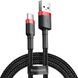 Кабель Baseus cafule Cable USB For Type-C 3A 1m Red+Black 000018 фото 1