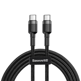 Кабель Baseus cafule Cable USB For Type-C 2A 1m Gray+Black 000019 фото